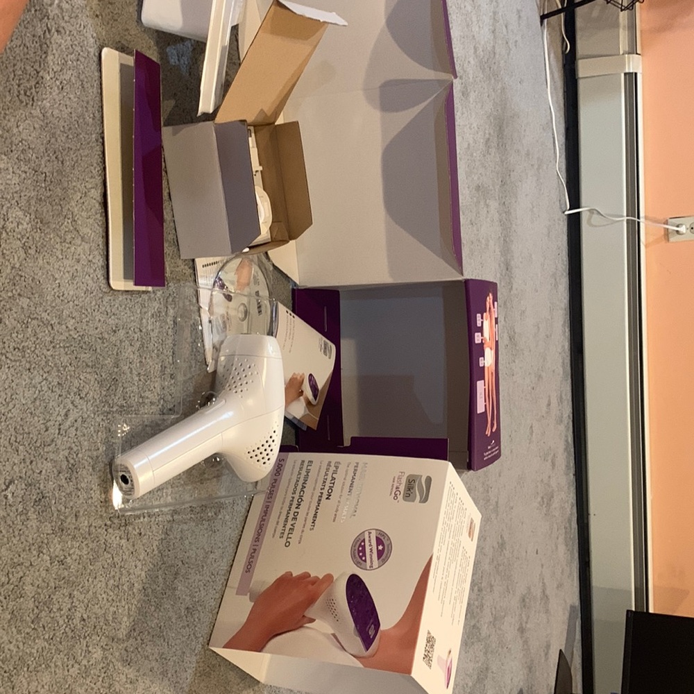 Never used - Silk’n Flash & Go Hair Removal